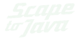 Scape to Java Logo
